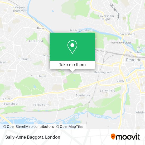 Sally-Anne Baggott map