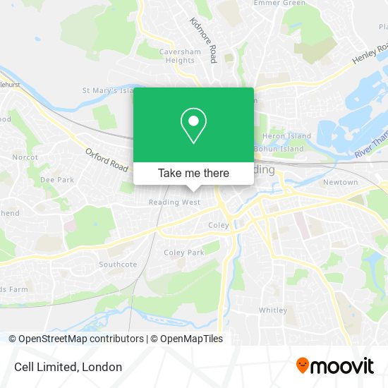 Cell Limited map
