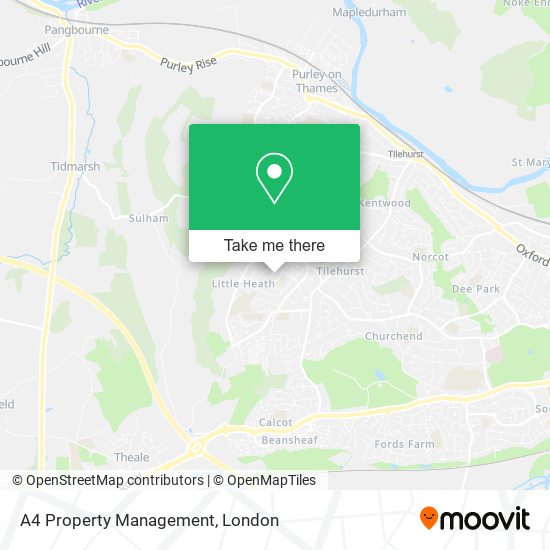 A4 Property Management map