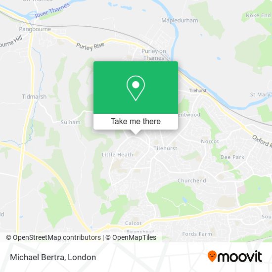 Michael Bertra map