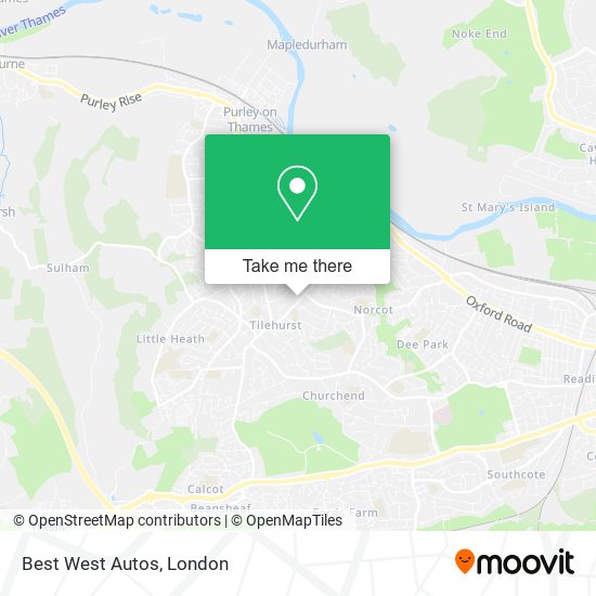 Best West Autos map