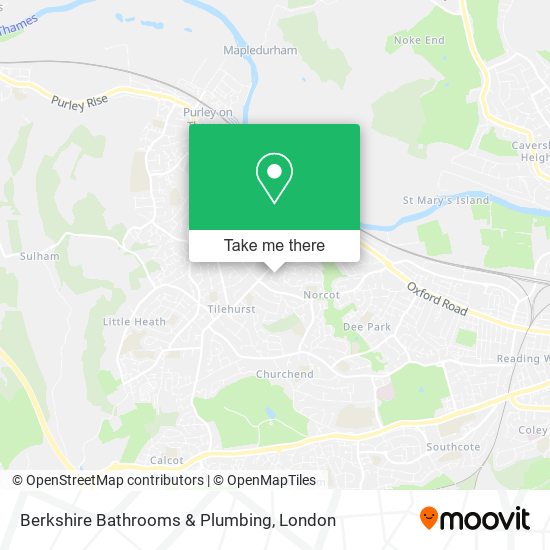 Berkshire Bathrooms & Plumbing map