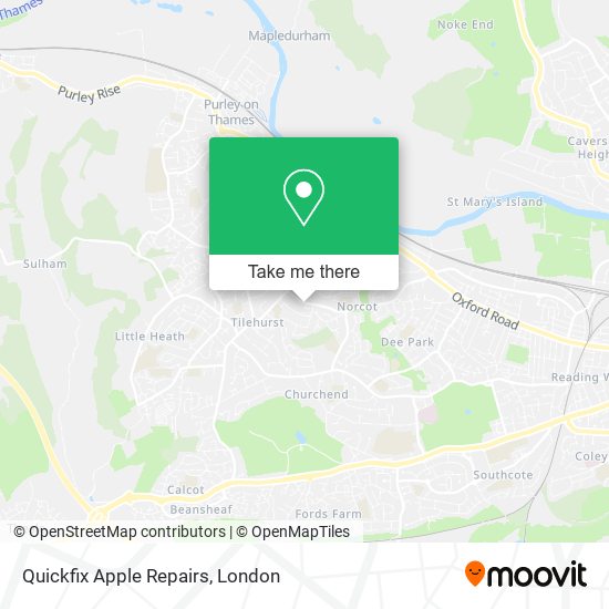 Quickfix Apple Repairs map