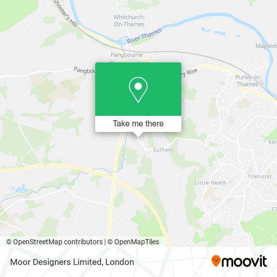 Moor Designers Limited map