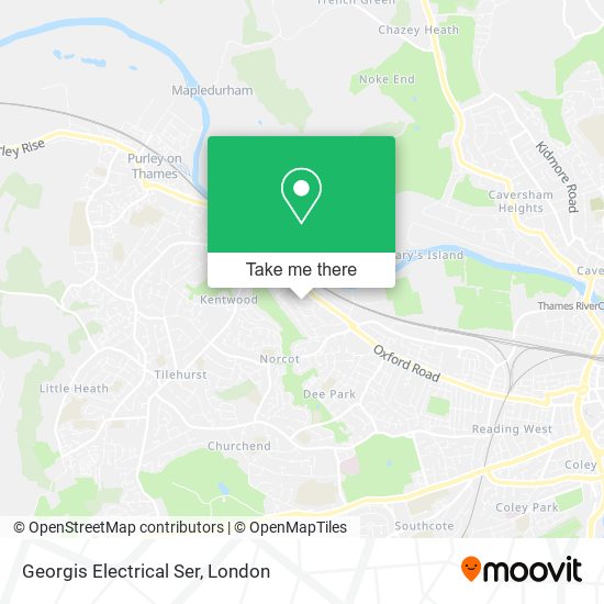 Georgis Electrical Ser map