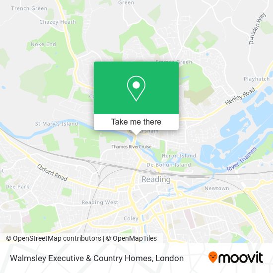 Walmsley Executive & Country Homes map