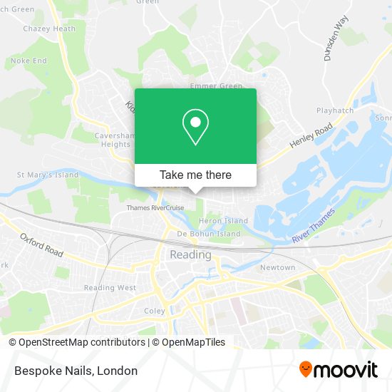 Bespoke Nails map