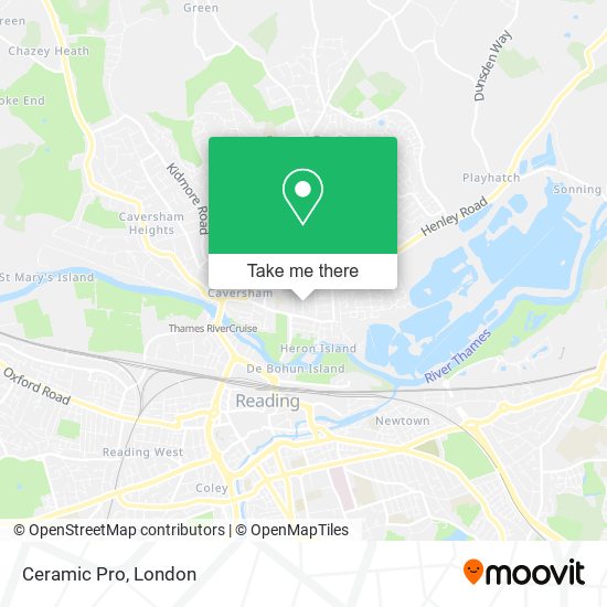 Ceramic Pro map