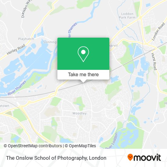 The Onslow School of Photography map