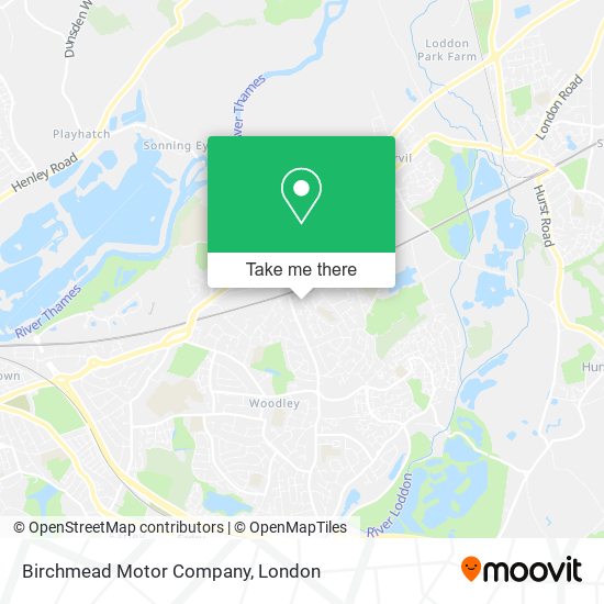 Birchmead Motor Company map