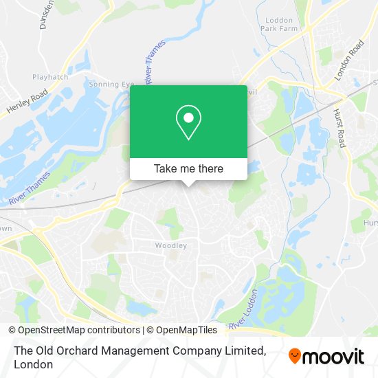 The Old Orchard Management Company Limited map