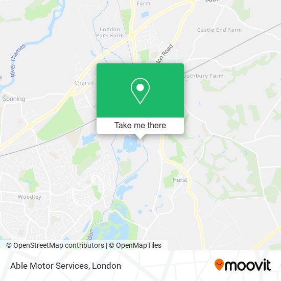 Able Motor Services map