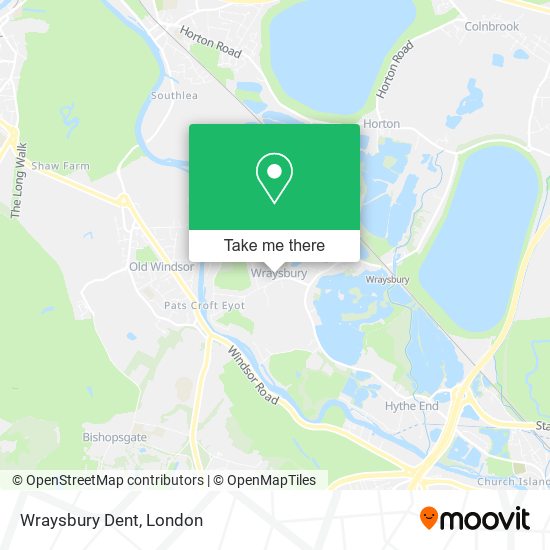 Wraysbury Dent map