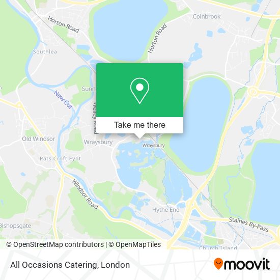 All Occasions Catering map