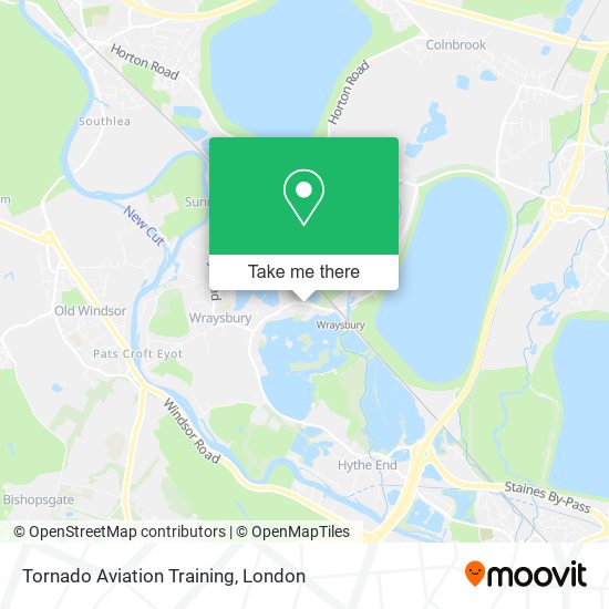 Tornado Aviation Training map