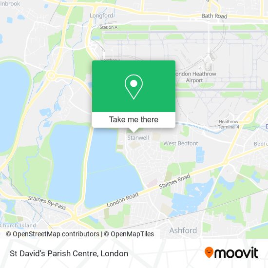 St David's Parish Centre map