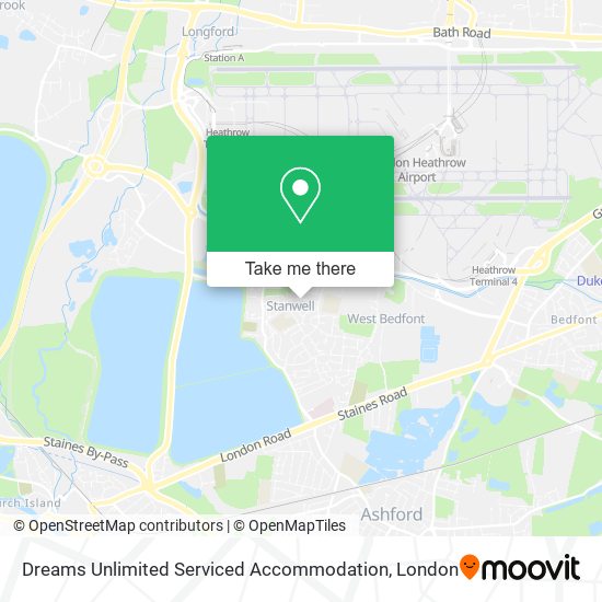 Dreams Unlimited Serviced Accommodation map