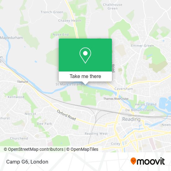 Camp G6 map