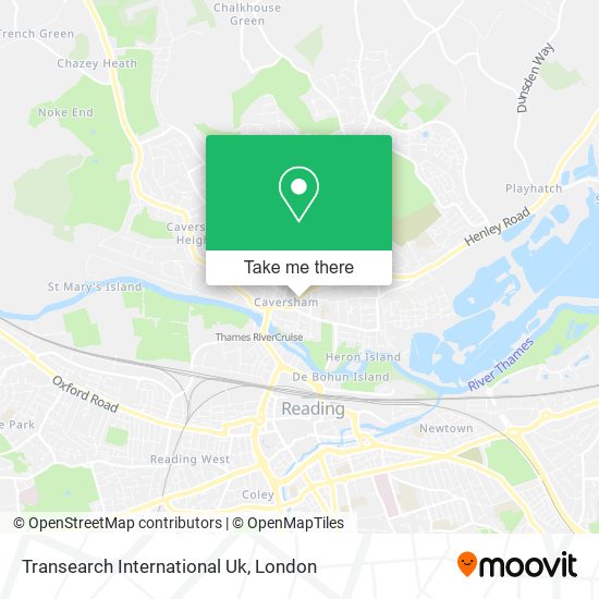 Transearch International Uk map