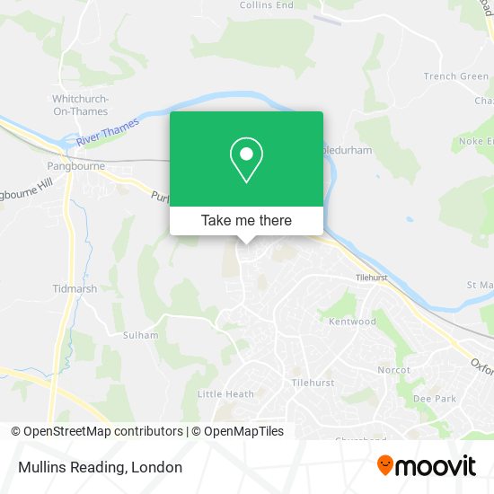 Mullins Reading map