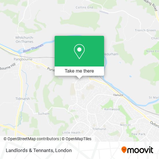 Landlords & Tennants map