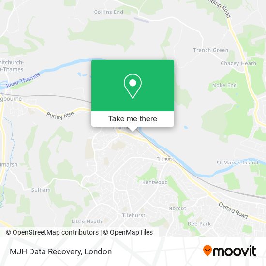 MJH Data Recovery map