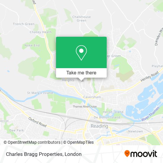 Charles Bragg Properties map