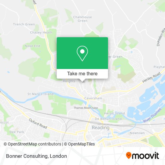 Bonner Consulting map