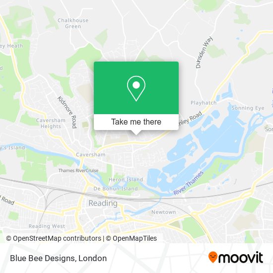 Blue Bee Designs map