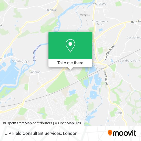 J P Field Consultant Services map