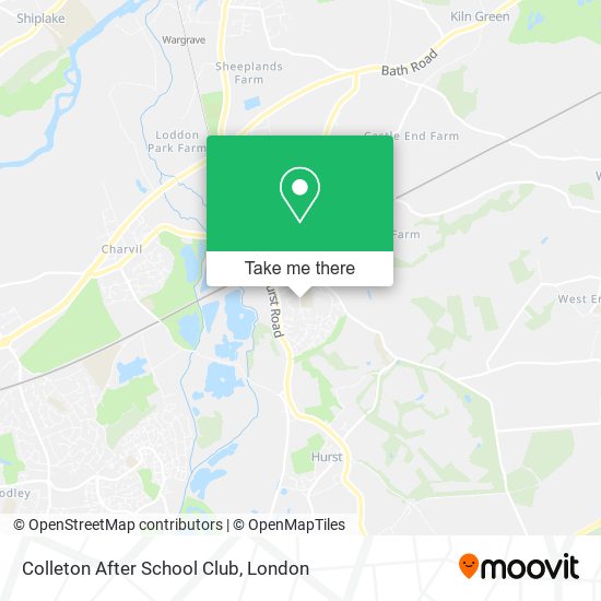Colleton After School Club map