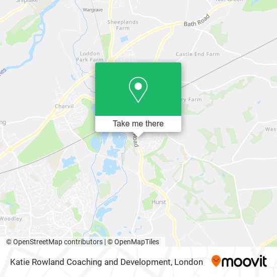 Katie Rowland Coaching and Development map
