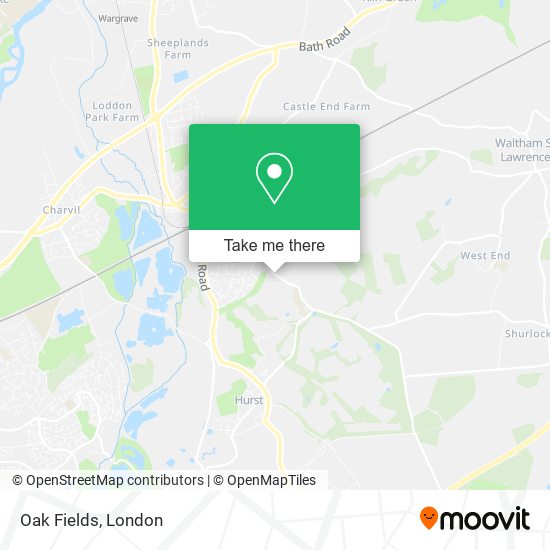 Oak Fields map