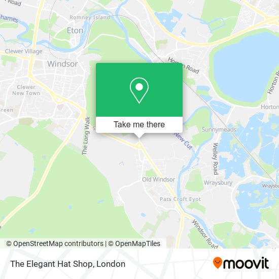 The Elegant Hat Shop map