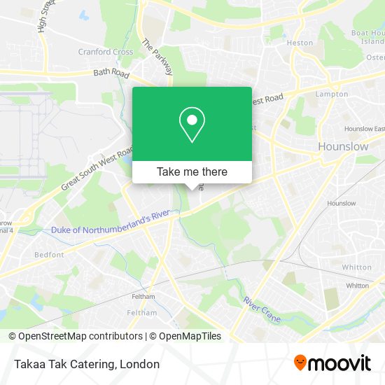 Takaa Tak Catering map