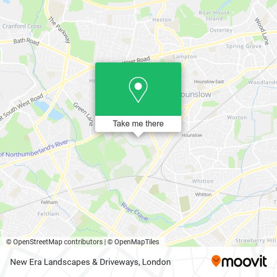 New Era Landscapes & Driveways map