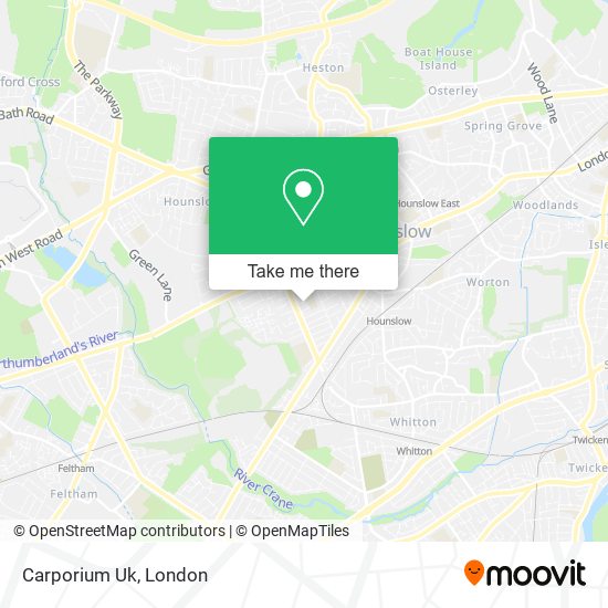 Carporium Uk map