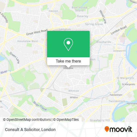 Consult A Solicitor map