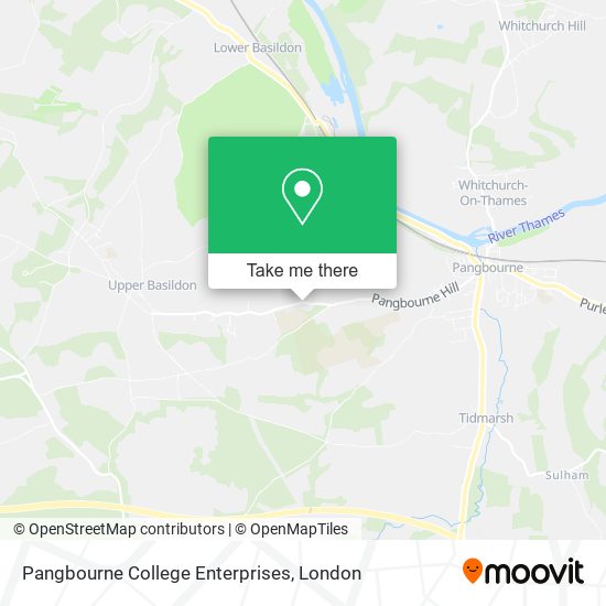 Pangbourne College Enterprises map