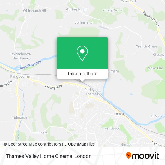 Thames Valley Home Cinema map