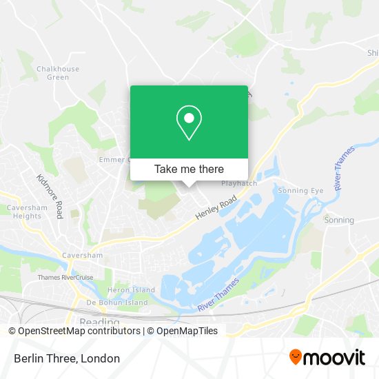 Berlin Three map
