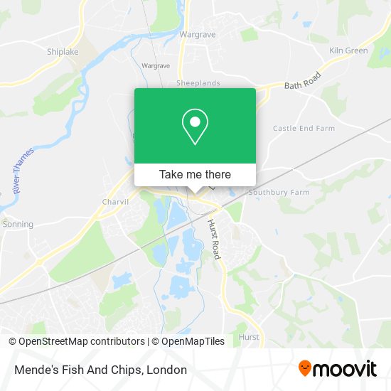 Mende's Fish And Chips map