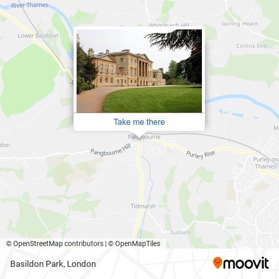 Basildon Park map