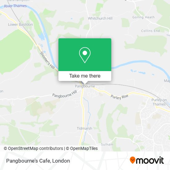 Pangbourne's Cafe map
