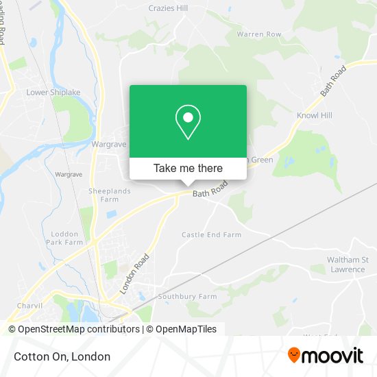 Cotton On map