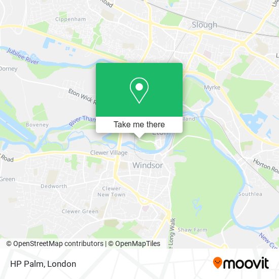 HP Palm map
