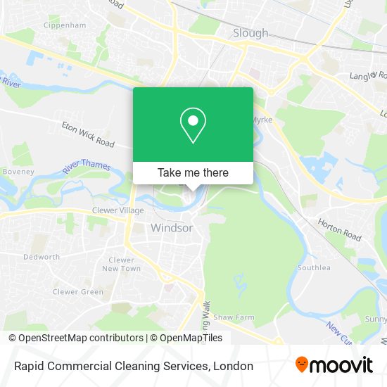 Rapid Commercial Cleaning Services map