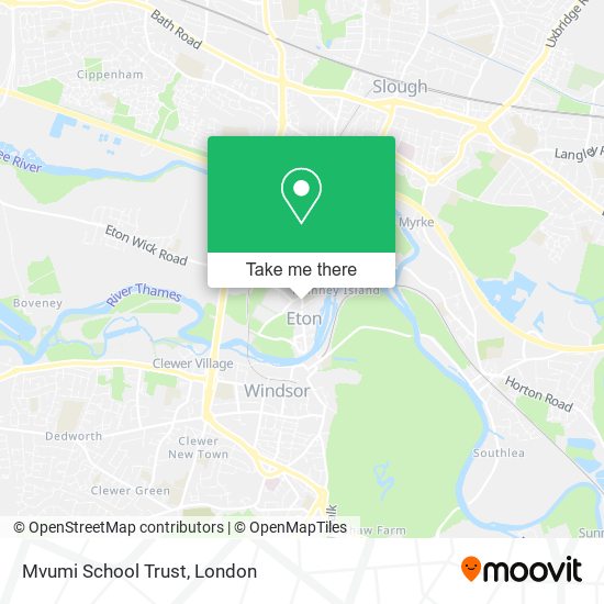 Mvumi School Trust map