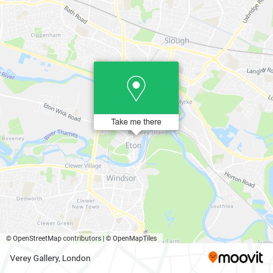 Verey Gallery map