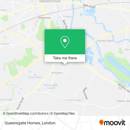 Queensgate Homes map